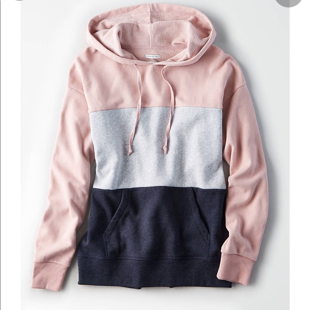 AE color blocked hoodie - Picture 1 of 3